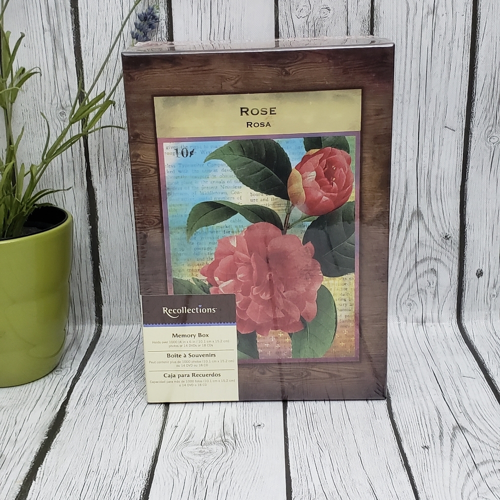Recollections Memory Photo Keepsake Storage Box New Sealed